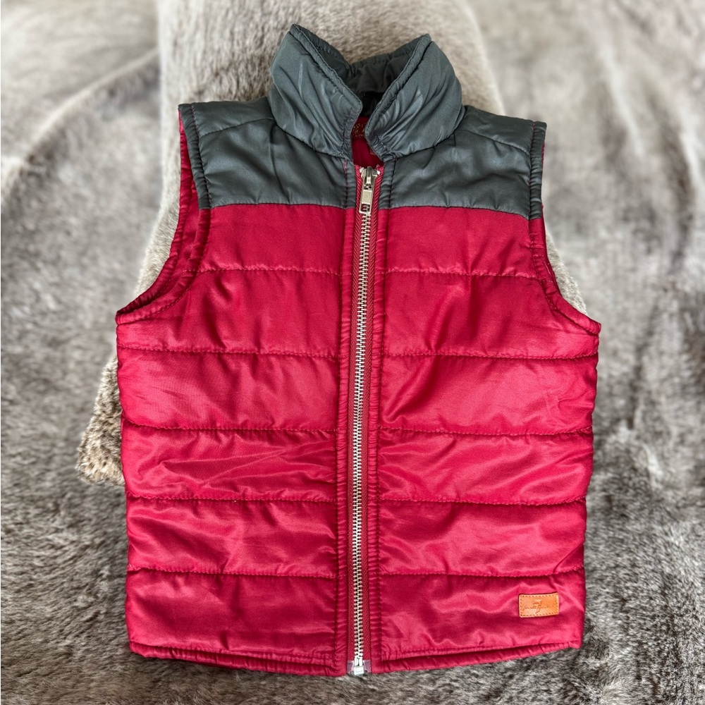 Seven For All Mankind Toddler Puffer Vest, Size 3T, Excellent Condition